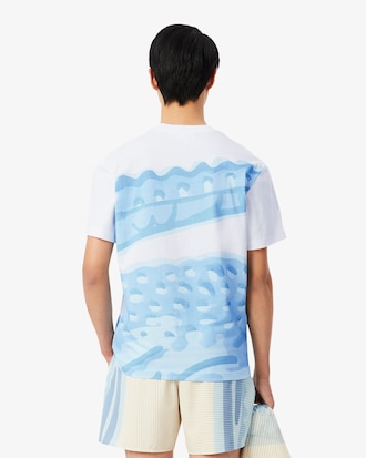 Remera de algod&oacute;n estampada