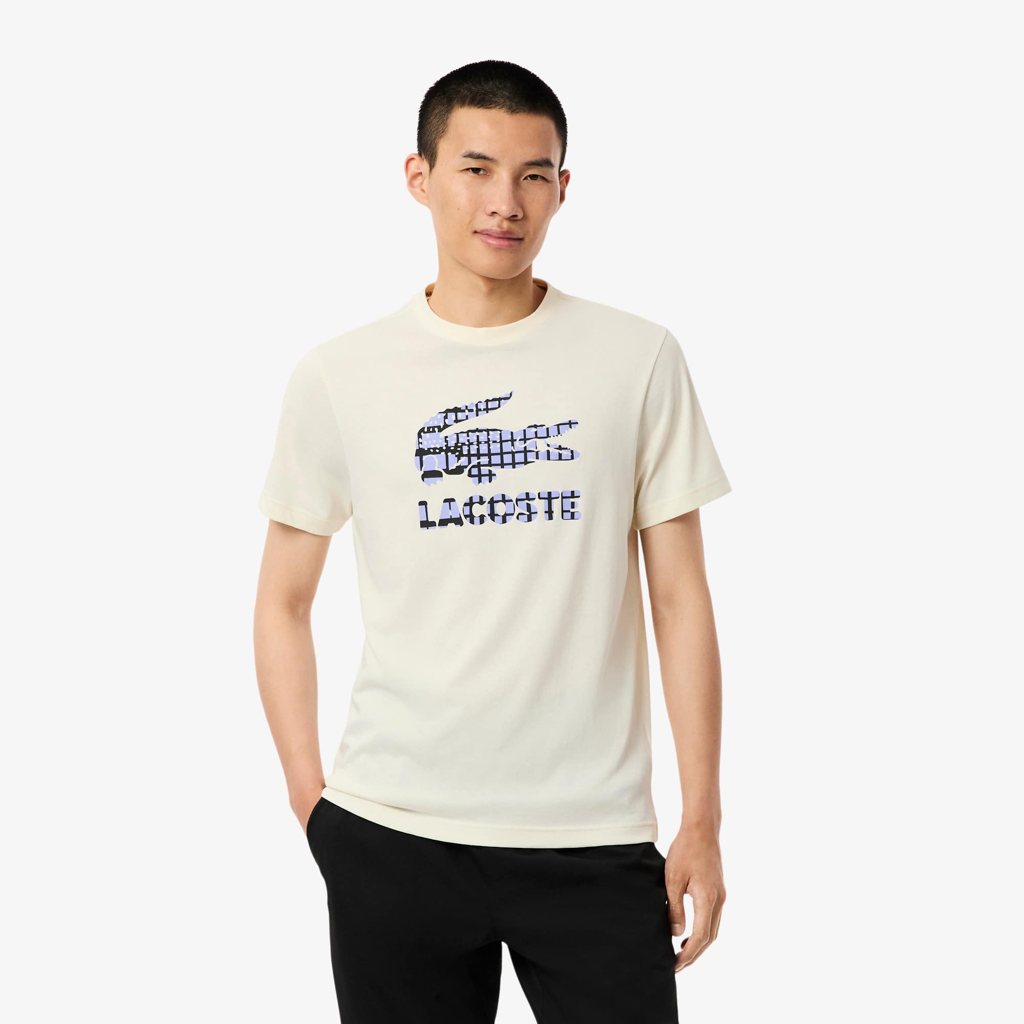 Camiseta Dry Fit Masculina Lacoste Tennis X Daniil Medvedev