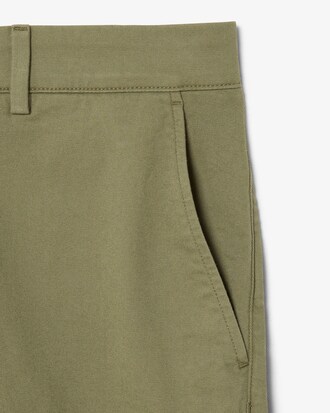 Bermuda Chino em Sarja de Algod&atilde;o Stretch &ndash; Modelagem reta