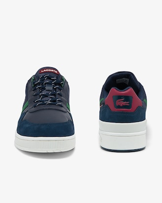 T&ecirc;nis masculino T-Clip em couro e material sint&eacute;tico, adaptado para o inverno