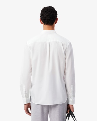 Camisa Modelagem reta em Popeline Stretch