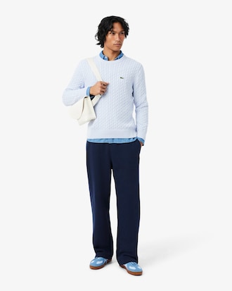 Pantal&oacute;n de ch&aacute;ndal de felpa de corte amplio