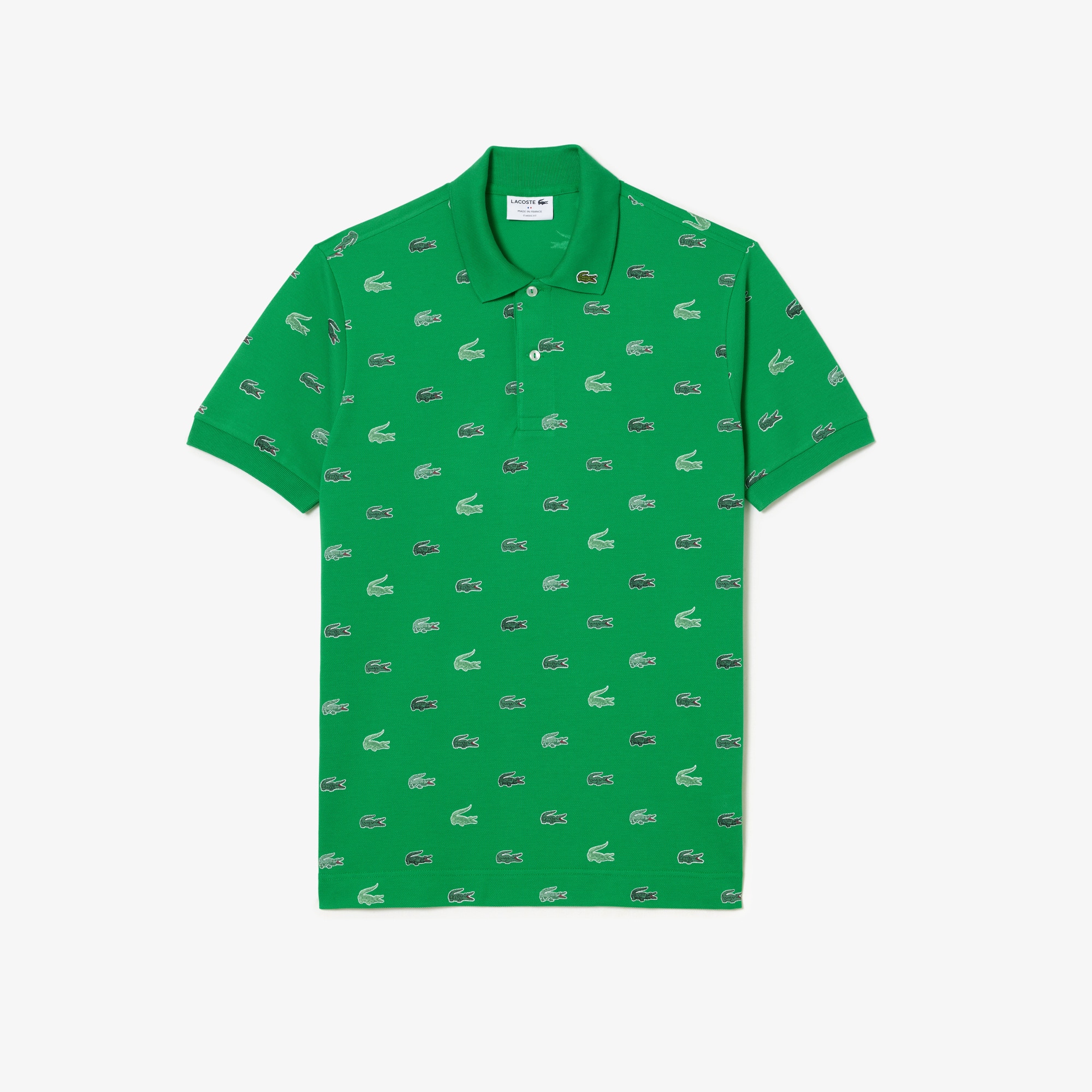 Camisa Polo Original L.12.12 Multi Croc Lacoste