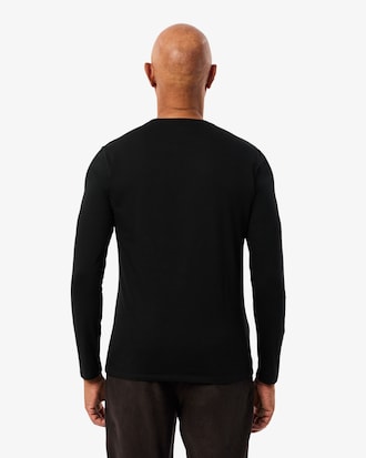 Remera De Algodón Pima De Manga Larga