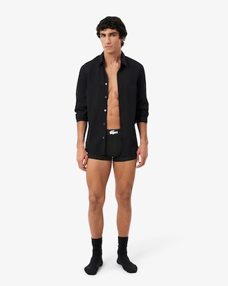 Kit com 3 Cuecas Boxer em Malha Stretch