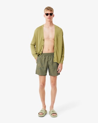 Shorts de Ba&ntilde;o Estampados Largo