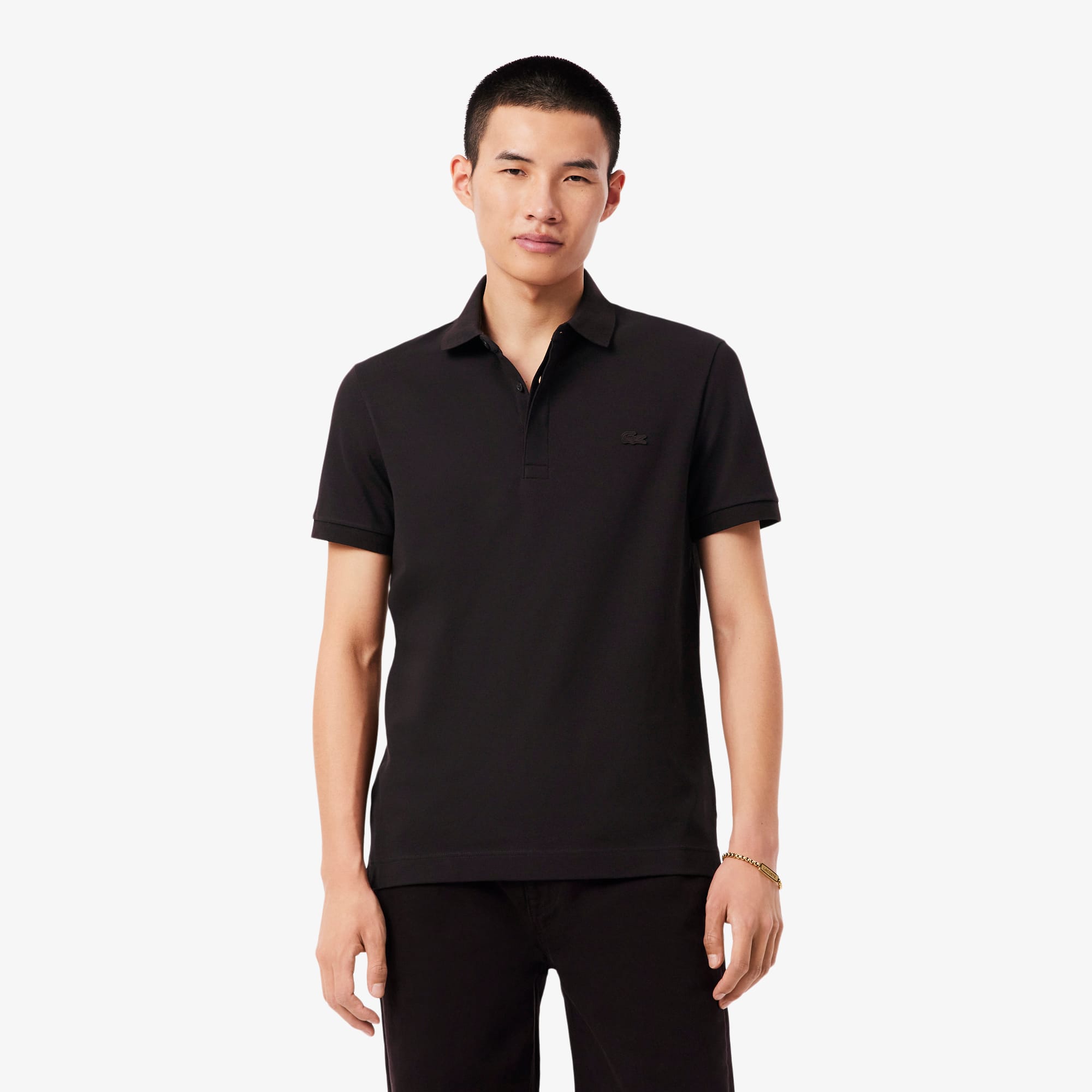 Polo Regular Fit Paris em Piqué Stretch - Lacoste - Novidades 2026