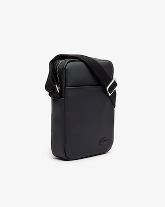 Bolsa vertical masculina clássica em Petit Piqué com zíper