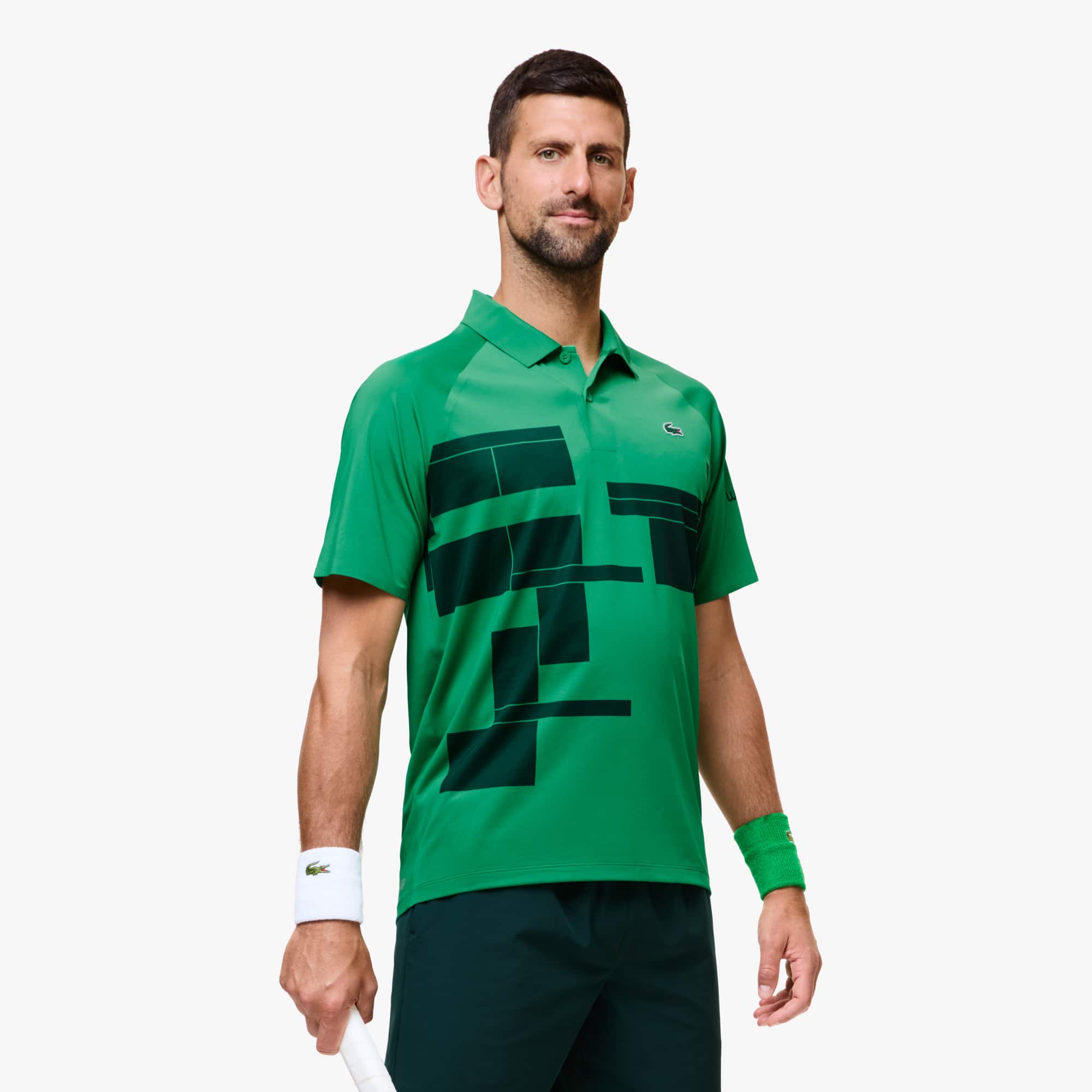 Polo Esportiva de Tênis Lacoste x Novak Djokovic Ultra-Dry