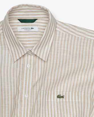 Vestido Camisa Oversized em Linho