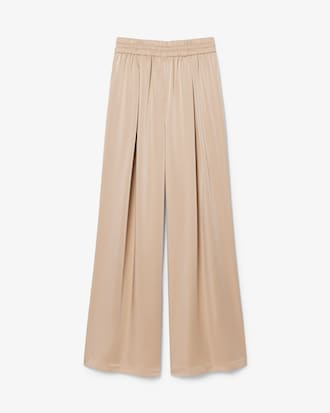 Oversized Elasticated Satin Pants