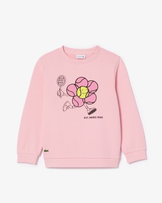 Cal&ccedil;a esportiva em Fleece com estampa Floral