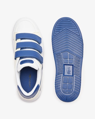 Tênis Lacoste L001 Junior com Contraste