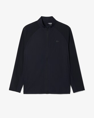 Moletom Esportivo Stretch com Z&iacute;per Ultra Dry