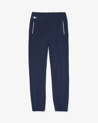 Pantalón Lacoste SPORT Jeux Olympiques Stretch resistente al agua para mujer