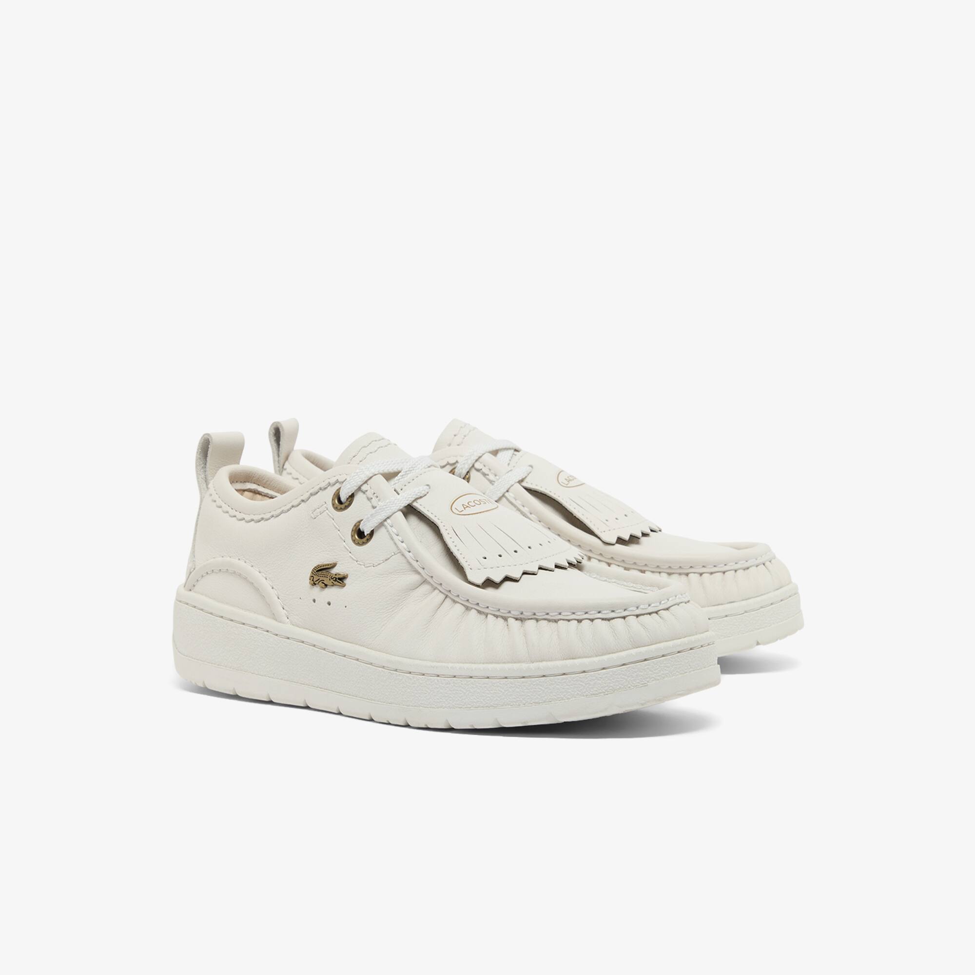 Tênis Feminino Lacoste Umpire WMN em Couro Premium e Franja