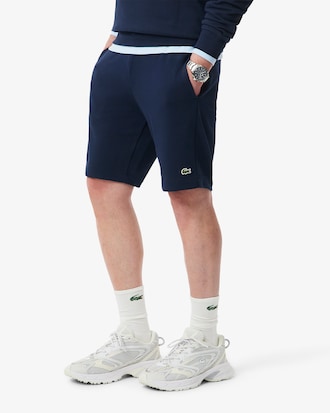 Short De Felpa Con Bolsillos