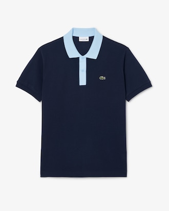 Polo L.12.12 De Fit Clásico Con Contraste