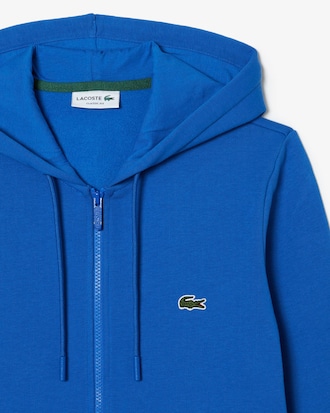 Moletom com Ziper e Capuz Sport Lacoste