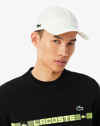 Gorra Deportiva Liviana De Tafetán Con Diseño Diamante