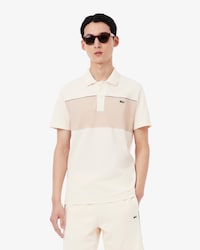 Polo Piqu&eacute; Colour-Block &ndash; Modelagem reta