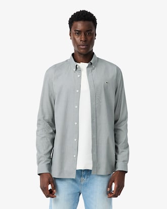 Camisa de Algod&oacute;n a Cuadros Regular Fit