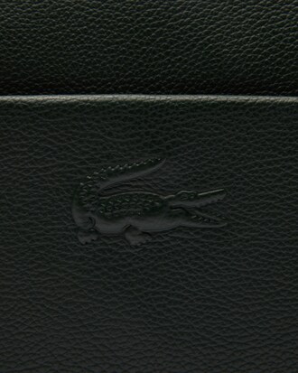 Bandolera Pequeña De Cuero Con Solapa City Court