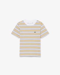 Camiseta Listrada de Algod&atilde;o