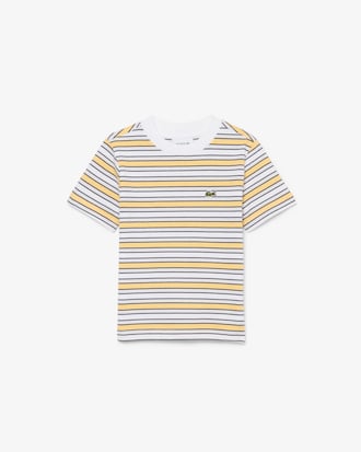 Camiseta Listrada de Algod&atilde;o