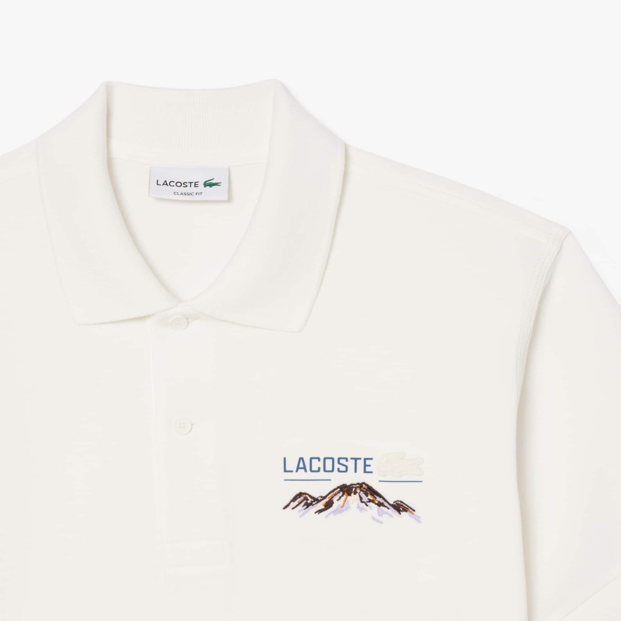 Camiseta Polo Lacoste Mini-Piqué com Bordado Clássico