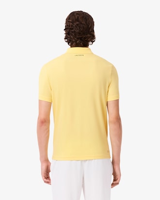 Polo de T&ecirc;nis Slim Fit Gravada Ultra-Dry