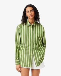 Camisa Oversized em Popeline de Algod&atilde;o