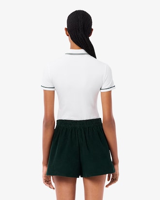 Polo L.12.D con Detalle en Ruedo Slim Fit