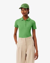 Polo Slim Fit L.12.D em Algod&atilde;o Canelado