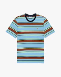 Camiseta Listrada em Algod&atilde;o