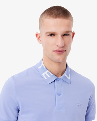 Polo Jacquard Branded Corte Ajustado