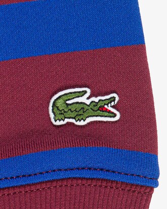 Moletom Loose Fit listrado com estampa 3D