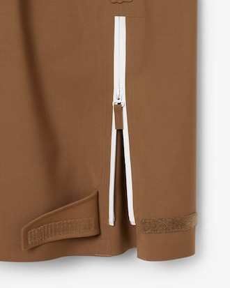 Saia Cargo em Mistura de Lã Runway