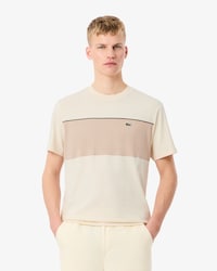 Camiseta de Algod&atilde;o Colour-Block
