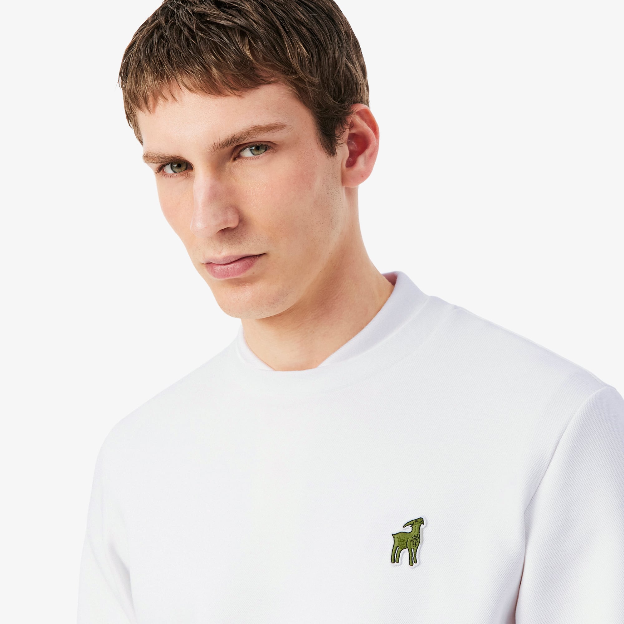 Moletom GOAT Lacoste x Novak Djokovic - Coleção de Tênis Masculina