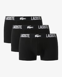Kit com 3 Cuecas Boxer de Algod&atilde;o Stretch