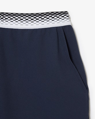 Short de hombre Lacoste Tennis &times; Daniil Medvedev de malla