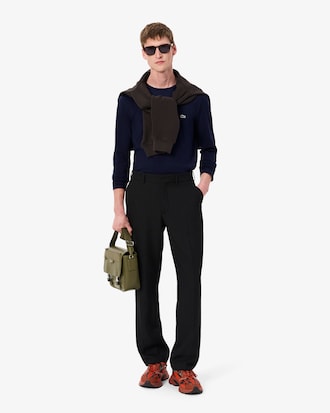 Camiseta de Algod&atilde;o Pima com Manga Longa