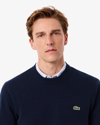Sweater De Cashmere Con Cuello Tejido En 3D