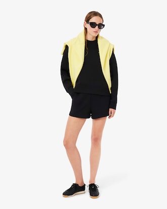 Buzo oversized de punto jersey de doble cara
