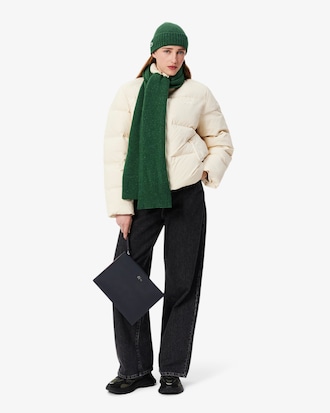 Bolsa Anna em Lona Piqu&eacute; Coated