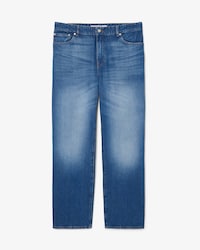 Cal&ccedil;a Jeans em Denim Loose Fit