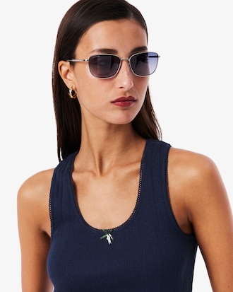 Musculosa de Algod&oacute;n Pointelle Slim Fit