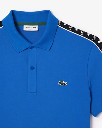 Polo Regular Fit em Mini Piqu&eacute; Stretch