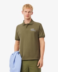Polo de Mini-Piqu&eacute; Bordado Fit Cl&aacute;sico